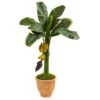 3’ Banana Artificial Tree In Terracotta Planter 2 3’ Banana Artificial Tree In Terracotta Planter -Artificial Flowers Sale artificial 3 banana artificial tree in terracotta planter nearly natural 692529