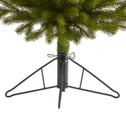 3' Cambridge Spruce Flat Back Artificial Christmas Tree With 50 Warm White (Multifunction) LED Lights And 113 Bendable Branches -Artificial Flowers Sale artificial 3 cambridge spruce flat back artificial christmas tree with 50 warm white multifunction led light nearly natural 989248