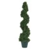 3' Cedar Spiral Silk Tree (In-door/Out-door) -Artificial Flowers Sale artificial 3 cedar spiral silk tree in doorout door nearly natural 121121