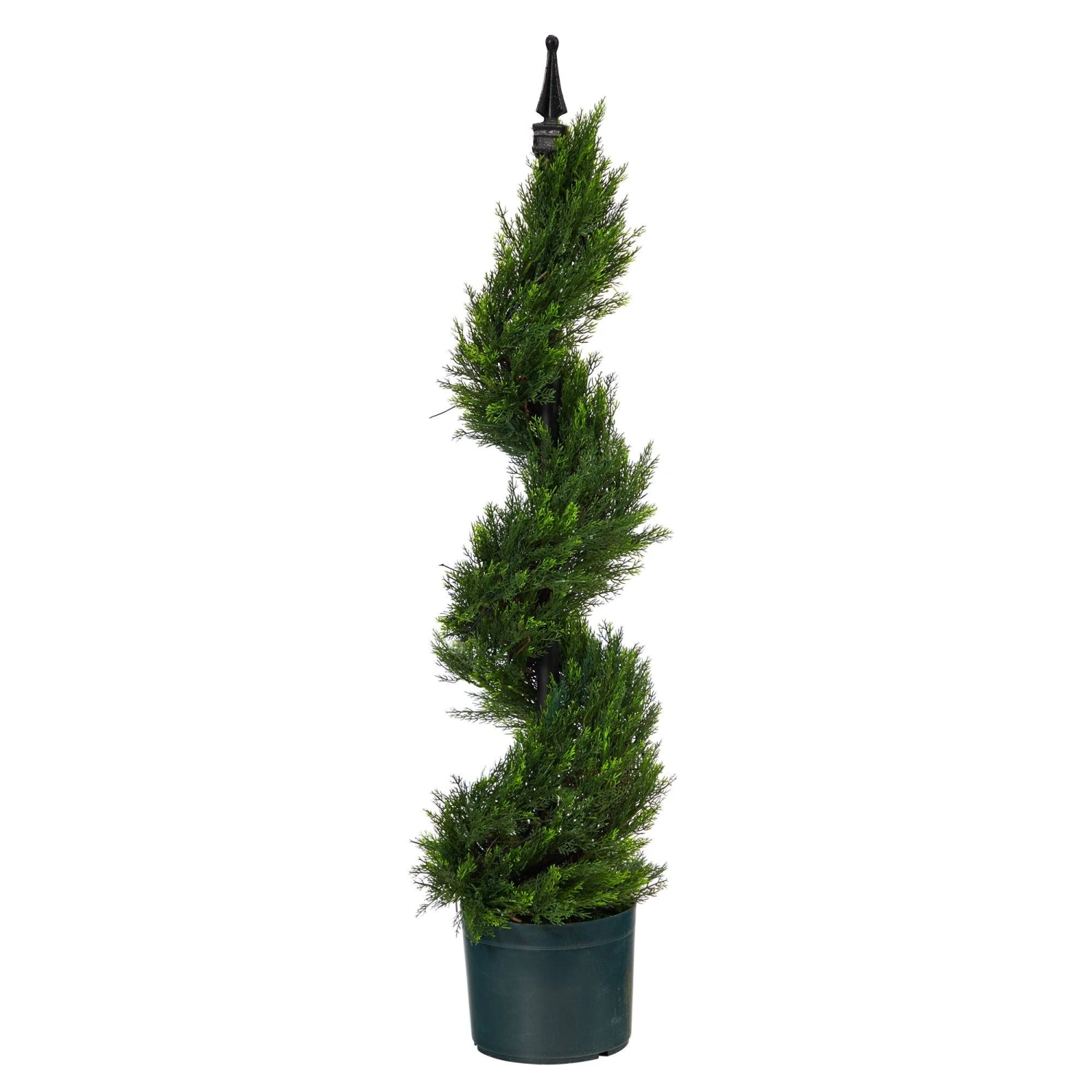 3' Cypress Spiral Topiary Artificial Tree 3 3' Cypress Spiral Topiary Artificial Tree