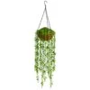 3’ Eucalyptus Artificial Plant In Hanging Basket -Artificial Flowers Sale artificial 3 eucalyptus artificial plant in hanging basket nearly natural 783300