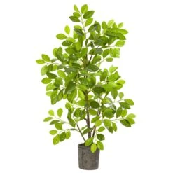 3’ Ficus Artificial Tree In Planter