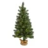 3’ Fraser Fir “Natural Look” Artificial Christmas Tree With 50 Clear LED Lights, Pinecones, A Burlap Base And 90 Bendable Branches 2 3’ Fraser Fir “Natural Look” Artificial Christmas Tree With 50 Clear LED Lights, Pinecones, A Burlap Base And 90 Bendable Branches -Artificial Flowers Sale artificial 3 fraser fir natural look artificial christmas tree with 50 clear led lights pinecones a burlap nearly natural 587934