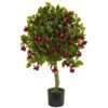 3’ Fuchsia Artificial Tree 1 3’ Fuchsia Artificial Tree -Artificial Flowers Sale artificial 3 fuchsia artificial tree nearly natural 684413