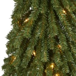 3’ Grand Alpine Artificial Christmas Tree With 50 Clear Lights And 193 Bendable Branches On Natural Trunk -Artificial Flowers Sale artificial 3 grand alpine artificial christmas tree with 50 clear lights and 193 bendable branches on natural nearly natural 366072