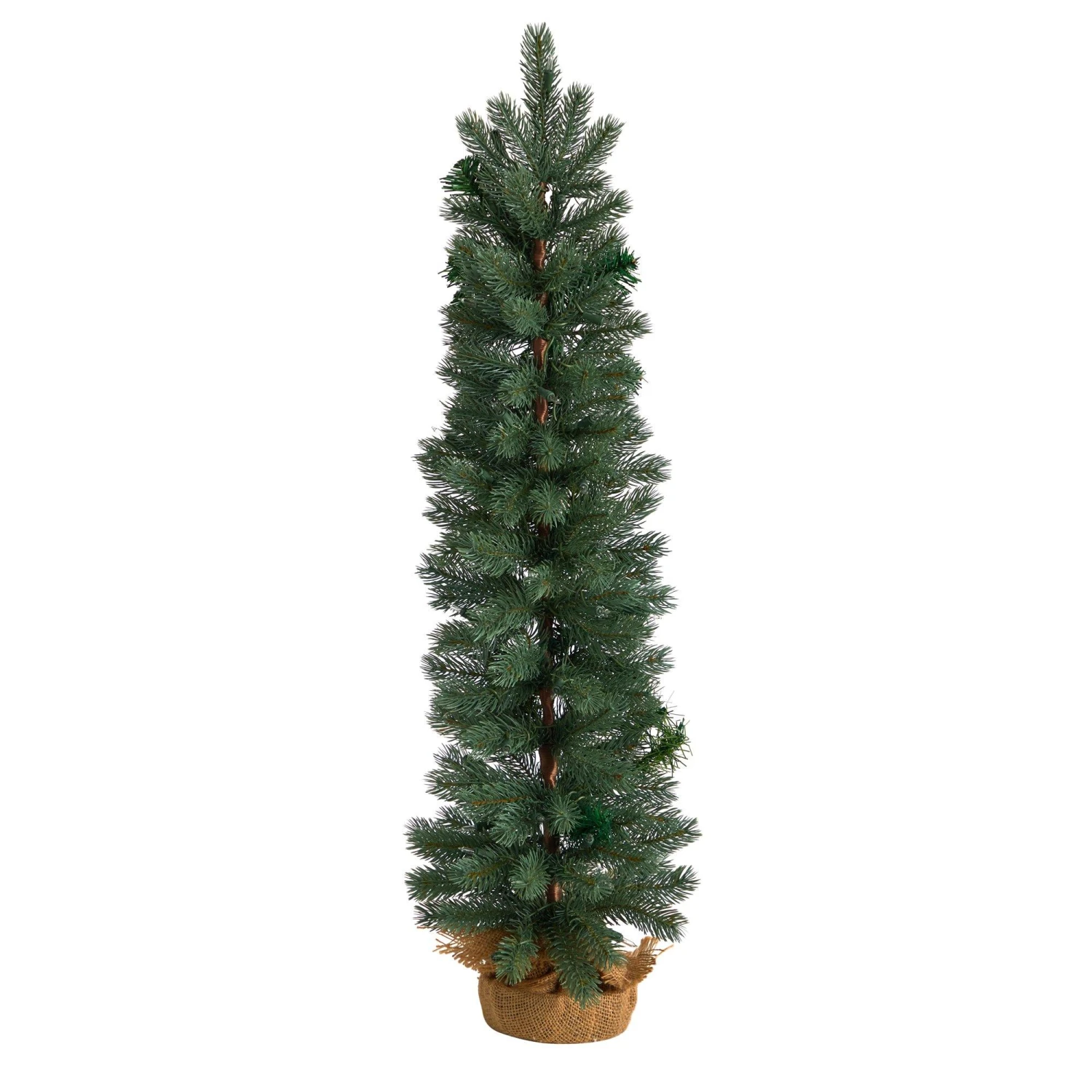 3’ Green Pine Artificial Christmas Tree With 50 Warm White Lights Set In A Burlap Base 5 3’ Green Pine Artificial Christmas Tree With 50 Warm White Lights Set In A Burlap Base - Image 3