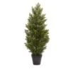 3’ Mini Cedar Pine Tree (Indoor/Outdoor) -Artificial Flowers Sale artificial 3 mini cedar pine tree indooroutdoor nearly natural 387341