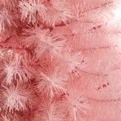 3’ Pink Artificial Christmas Tree With 50 LED Lights And 118 Bendable Branches -Artificial Flowers Sale artificial 3 pink artificial christmas tree with 50 led lights and 118 bendable branches nearly natural 622455