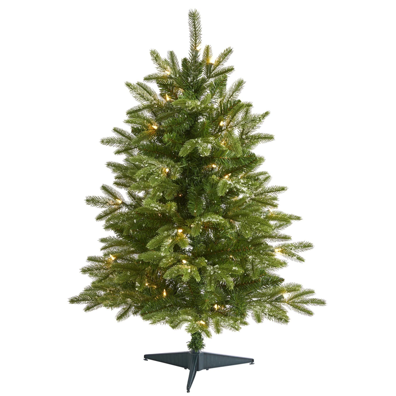 3’ Snowed Grand Teton Fir Artificial Christmas Tree With 50 Clear Lights And 111 Bendable Branches 3 3’ Snowed Grand Teton Fir Artificial Christmas Tree With 50 Clear Lights And 111 Bendable Branches