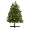 3’ Washington Fir Artificial Christmas Tree With 50 Clear Lights