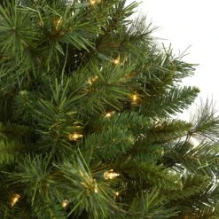 3’ Wyoming Mixed Pine Artificial Christmas Tree With 150 Clear Lights And 270 Bendable Branches -Artificial Flowers Sale artificial 3 wyoming mixed pine artificial christmas tree with 150 clear lights and 270 bendable branches nearly natural 896963