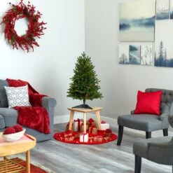 3’ Yukon Mountain Fir Artificial Christmas Tree With 50 Clear Lights And Pine Cones 15 3’ Yukon Mountain Fir Artificial Christmas Tree With 50 Clear Lights And Pine Cones -Artificial Flowers Sale artificial 3 yukon mountain fir artificial christmas tree with 50 clear lights and pine cones nearly natural 180362