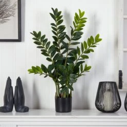 3’ Zamioculcas Artificial Plant -Artificial Flowers Sale artificial 3 zamioculcas artificial plant nearly natural 830508