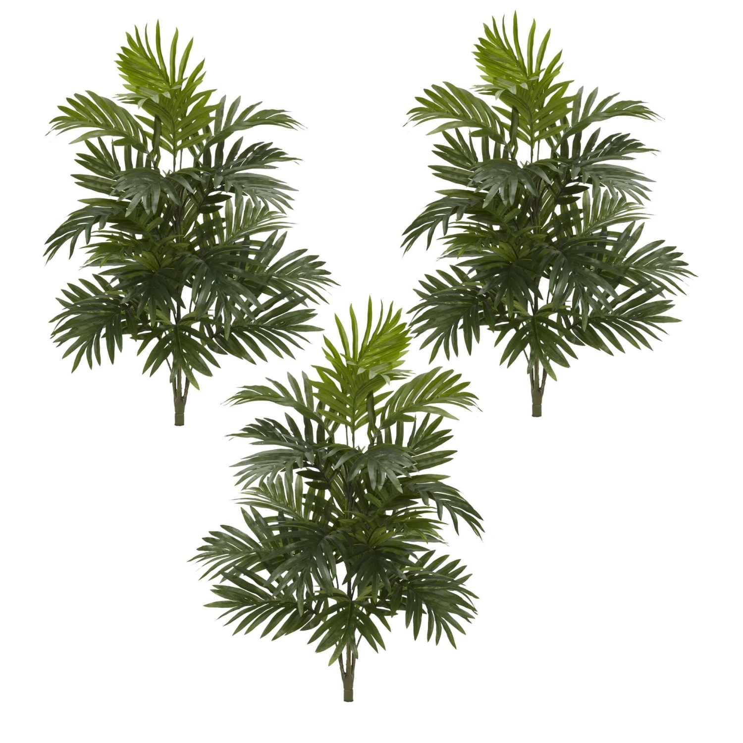 30” Areca Palm Artificial Plant (Set Of 3) 4 30” Areca Palm Artificial Plant (Set Of 3) - Image 2