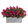 30” Bougainvillea Artificial Plant In Stone Planter 1 30” Bougainvillea Artificial Plant In Stone Planter -Artificial Flowers Sale artificial 30 bougainvillea artificial plant in stone planter nearly natural 668610