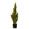 30” Sansevieria Artificial Plant -Artificial Flowers Sale artificial 30 sansevieria artificial plant nearly natural 653187