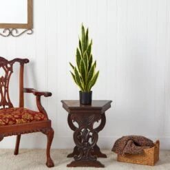 30” Sansevieria Artificial Plant -Artificial Flowers Sale artificial 30 sansevieria artificial plant nearly natural 781434