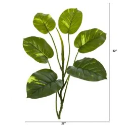 32” Large Leaf Pothos Artificial Vinning Plant (Set Of 6) 5 32” Large Leaf Pothos Artificial Vinning Plant (Set Of 6) -Artificial Flowers Sale artificial 32 large leaf pothos artificial vinning plant set of 6 nearly natural 438428