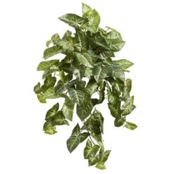 34” Nepthytis Hanging Artificial Plant (Set Of 3)