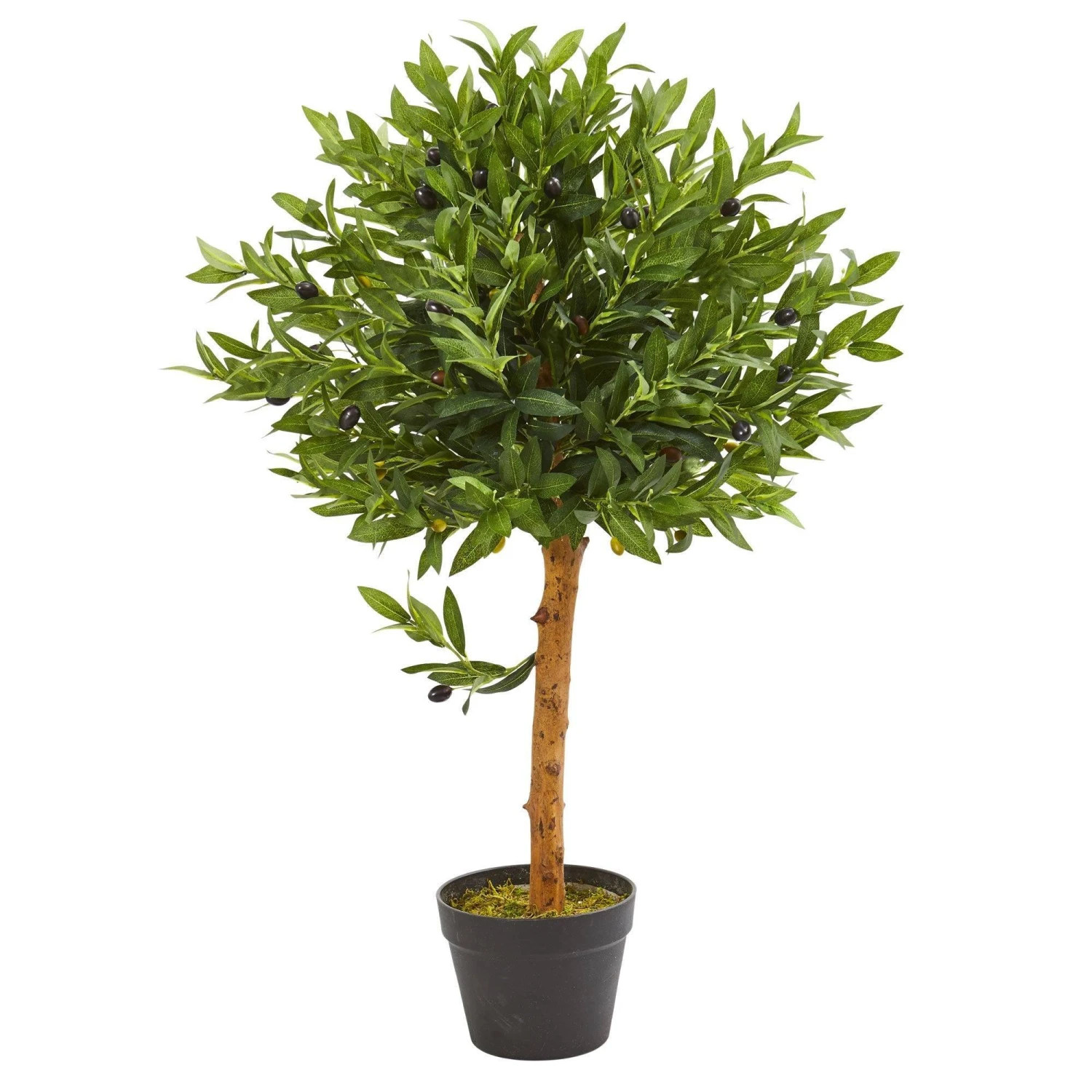 34” Olive Topiary Artificial Tree UV Resistant (Indoor/Outdoor) 3 34” Olive Topiary Artificial Tree UV Resistant (Indoor/Outdoor)