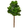 3.5’ Artificial Fiddle Leaf Tree (No Pot) -Artificial Flowers Sale artificial 35 artificial fiddle leaf tree without pot tree nearly natural 690154