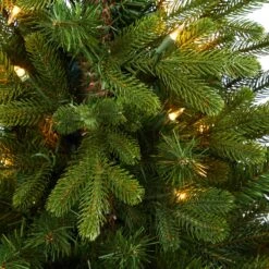 3.5’ Washington Fir Artificial Christmas Tree With 50 Clear Lights In Tower Planter 23 3.5’ Washington Fir Artificial Christmas Tree With 50 Clear Lights In Tower Planter -Artificial Flowers Sale artificial 35 washington fir artificial christmas tree with 50 clear lights in tower planter nearly natural 709848