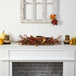 36” Autumn Maple Leaves And Berries Fall Harvest Candelabrum Arrangement 11 36” Autumn Maple Leaves And Berries Fall Harvest Candelabrum Arrangement -Artificial Flowers Sale artificial 36 autumn maple leaves and berries fall harvest candelabrum arrangement nearly natural 151542