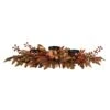 36” Autumn Maple Leaves And Berries Fall Harvest Candelabrum Arrangement -Artificial Flowers Sale artificial 36 autumn maple leaves and berries fall harvest candelabrum arrangement nearly natural 851435