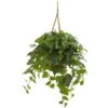 38” London Ivy Artificial Plant In Hanging Basket (Real Touch) -Artificial Flowers Sale artificial 38 london ivy artificial plant in hanging basket real touch nearly natural 888115