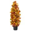 39” Autumn Maple Artificial Tree -Artificial Flowers Sale artificial 39 autumn maple artificial tree nearly natural 734052