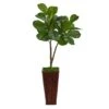 39” Fiddle Leaf Fig Artificial Tree In Bamboo Planter 1 39” Fiddle Leaf Fig Artificial Tree In Bamboo Planter -Artificial Flowers Sale artificial 39 fiddle leaf fig artificial tree in bamboo planter nearly natural 959309