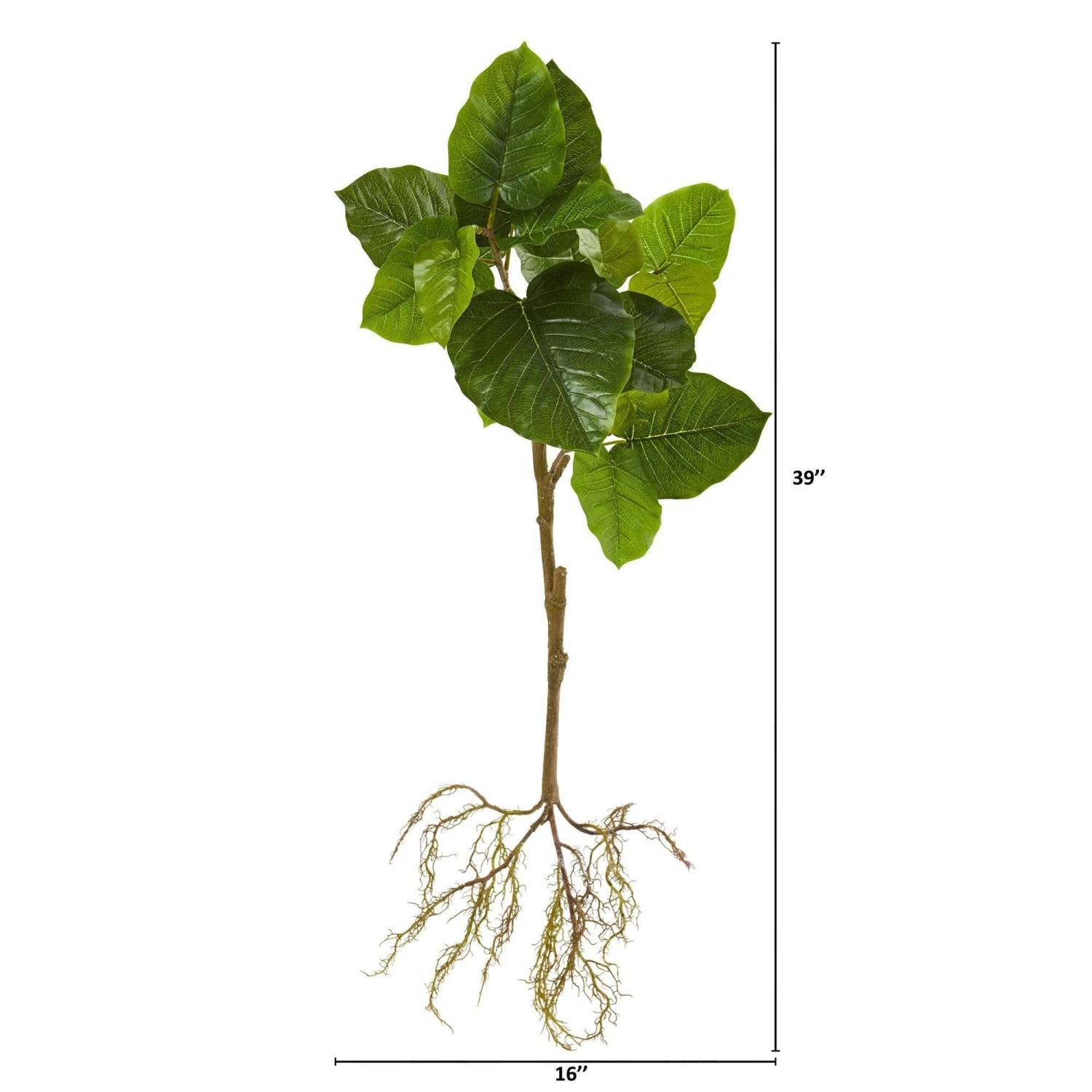 39” Foliage Artificial Branch With Intricate Roots System (Set Of 2) 4 39” Foliage Artificial Branch With Intricate Roots System (Set Of 2) - Image 2