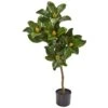 39” Magnolia Leaf Artificial Tree -Artificial Flowers Sale artificial 39 magnolia leaf artificial tree nearly natural 874821