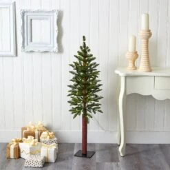 4’ Alaskan Alpine Artificial Christmas Tree With 50 Clear Microdot (Multifunction) LED Lights And 56 Bendable Branches 13 4’ Alaskan Alpine Artificial Christmas Tree With 50 Clear Microdot (Multifunction) LED Lights And 56 Bendable Branches -Artificial Flowers Sale artificial 4 alaskan alpine artificial christmas tree with 50 clear microdot multifunction led lights and 56 bendable branches nearly natural 624794