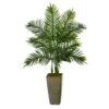 4’ Areca Palm Artificial Tree In Green Planter (Real Touch) -Artificial Flowers Sale artificial 4 areca palm artificial tree in green planter real touch nearly natural 291327