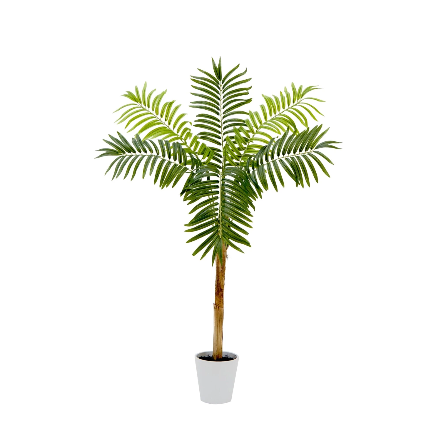 4’ Artificial Areca Palm Tree With Decorative Planter 3 4’ Artificial Areca Palm Tree With Decorative Planter
