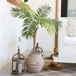 4’ Artificial Areca Palm Tree With Decorative Planter 8 4’ Artificial Areca Palm Tree With Decorative Planter -Artificial Flowers Sale artificial 4 artificial areca palm tree with decorative planter plant in planter nearly natural 777531