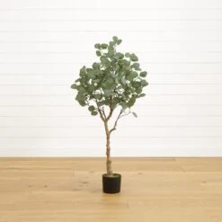 4’ Artificial Eucalyptus Tree 11 4’ Artificial Eucalyptus Tree -Artificial Flowers Sale artificial 4 artificial eucalyptus tree tree nearly natural 853636