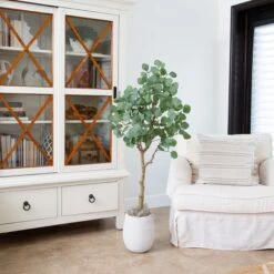 4’ Artificial Eucalyptus Tree 9 4’ Artificial Eucalyptus Tree -Artificial Flowers Sale artificial 4 artificial eucalyptus tree tree nearly natural 967444