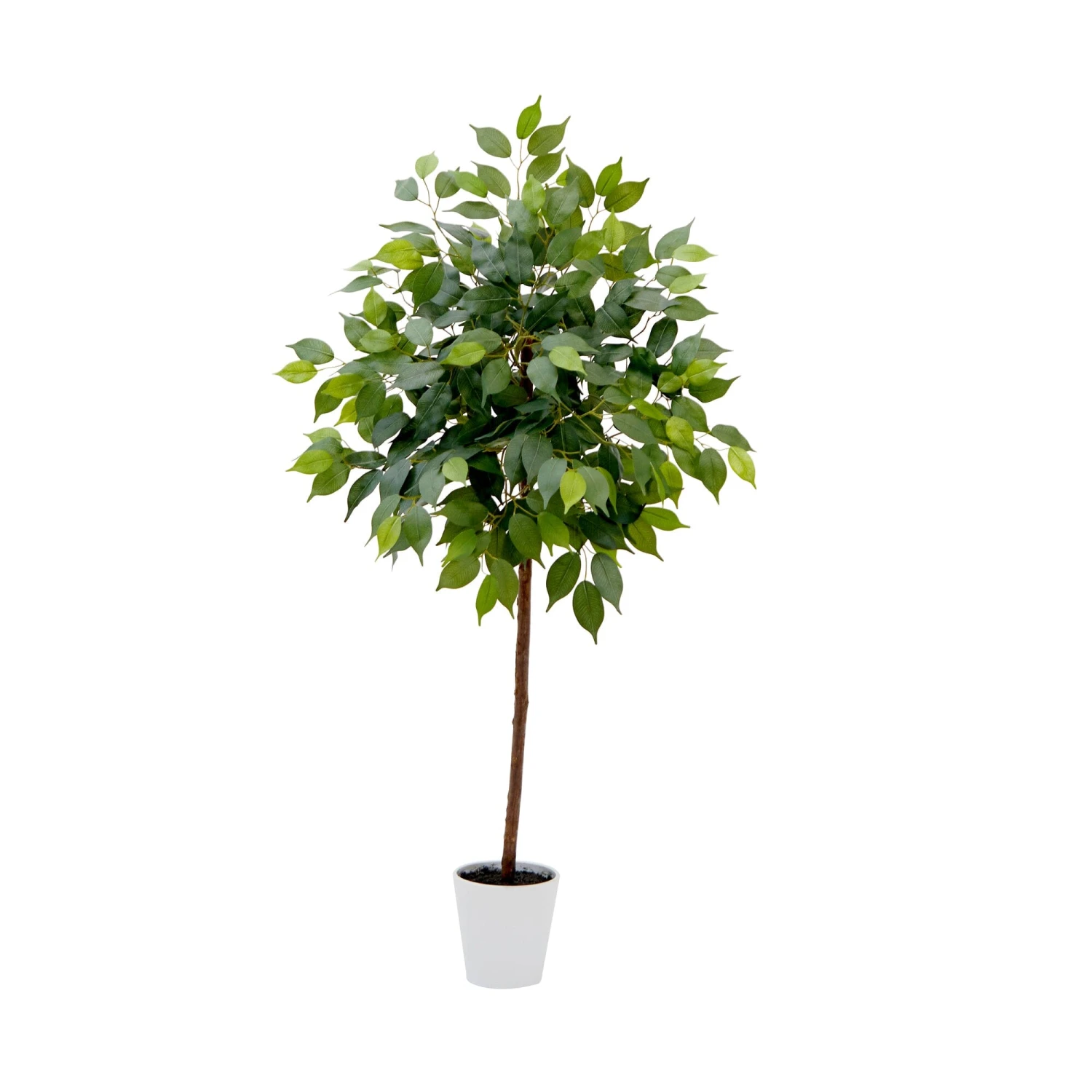 4’ Artificial Ficus Tree With Decorative Planter 3 4’ Artificial Ficus Tree With Decorative Planter