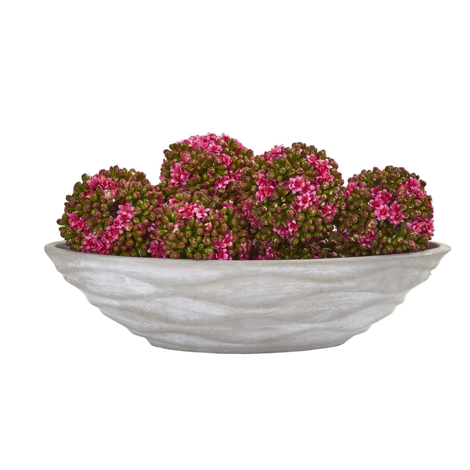 4” Artificial Kalanchoe Ball (Set Of 6) 3 4” Artificial Kalanchoe Ball (Set Of 6)