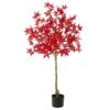 4’ Autumn Maple Artificial Fall Tree -Artificial Flowers Sale artificial 4 autumn maple artificial fall tree nearly natural 162370