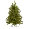 4' Cambridge Spruce Flat Back Artificial Christmas Tree With 100 Warm White (Multifunction) LED Lights And 221 Bendable Branches -Artificial Flowers Sale artificial 4 cambridge spruce flat back artificial christmas tree with 100 warm white multifunction led ligh nearly natural 166769