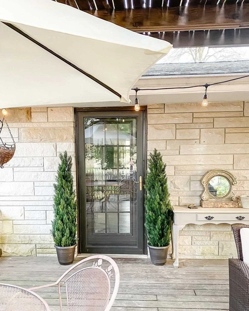 4' Cedar Tree Silk Tree (In-door/Out-door) 7 4' Cedar Tree Silk Tree (In-door/Out-door) - Image 5