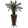 4’ Cycas Artificial Tree In Decoorative Stand(Indoor/Outdoor) 1 4’ Cycas Artificial Tree In Decoorative Stand(Indoor/Outdoor) -Artificial Flowers Sale artificial 4 cycas artificial tree in decoorative stand uv resistant indooroutdoor nearly natural 358073