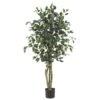 4' Ficus Auriculata Artificial Silk Tree 1 4' Ficus Auriculata Artificial Silk Tree -Artificial Flowers Sale artificial 4 ficus artificial silk tree nearly natural 262826