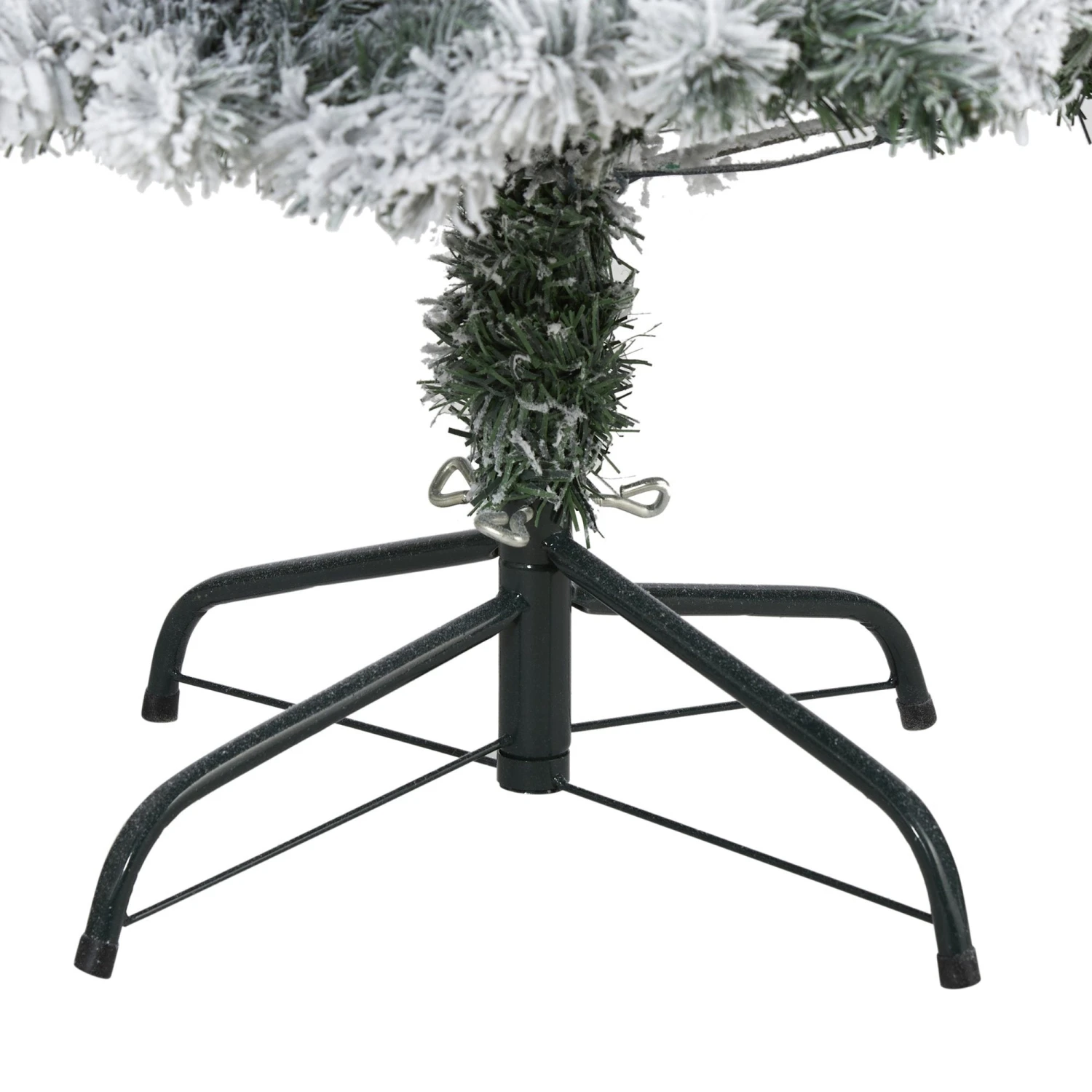 4' Flocked Rock Springs Spruce Artificial Christmas Tree 6 4' Flocked Rock Springs Spruce Artificial Christmas Tree - Image 4