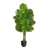 4’ Monstera Artificial Tree UV Resistant (Indoor/Outdoor) -Artificial Flowers Sale artificial 4 monstera artificial tree uv resistant indooroutdoor nearly natural 115991