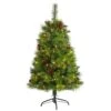 4’ Montana Mixed Pine Artificial Christmas Tree With Pine Cones, Berries And 150 Clear LED Lights 2 4’ Montana Mixed Pine Artificial Christmas Tree With Pine Cones, Berries And 150 Clear LED Lights -Artificial Flowers Sale artificial 4 montana mixed pine artificial christmas tree with pine cones berries and 150 clear led lights nearly natural 892022