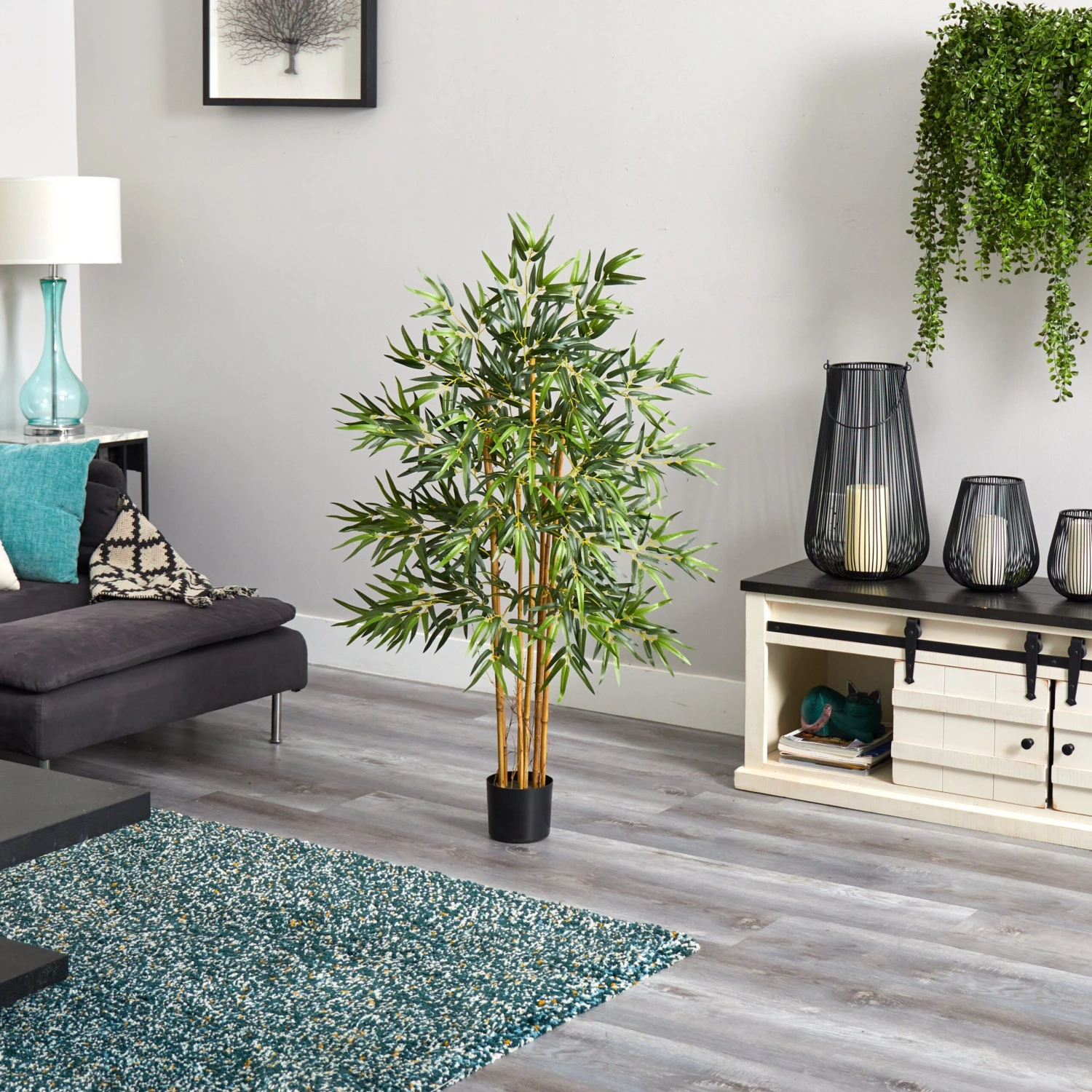 4' Multi Bambusa Bamboo Silk Tree 5 4' Multi Bambusa Bamboo Silk Tree - Image 3